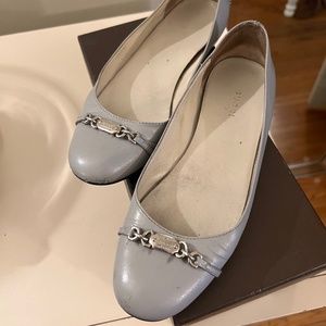 Gucci Authenticated Ballet Flats